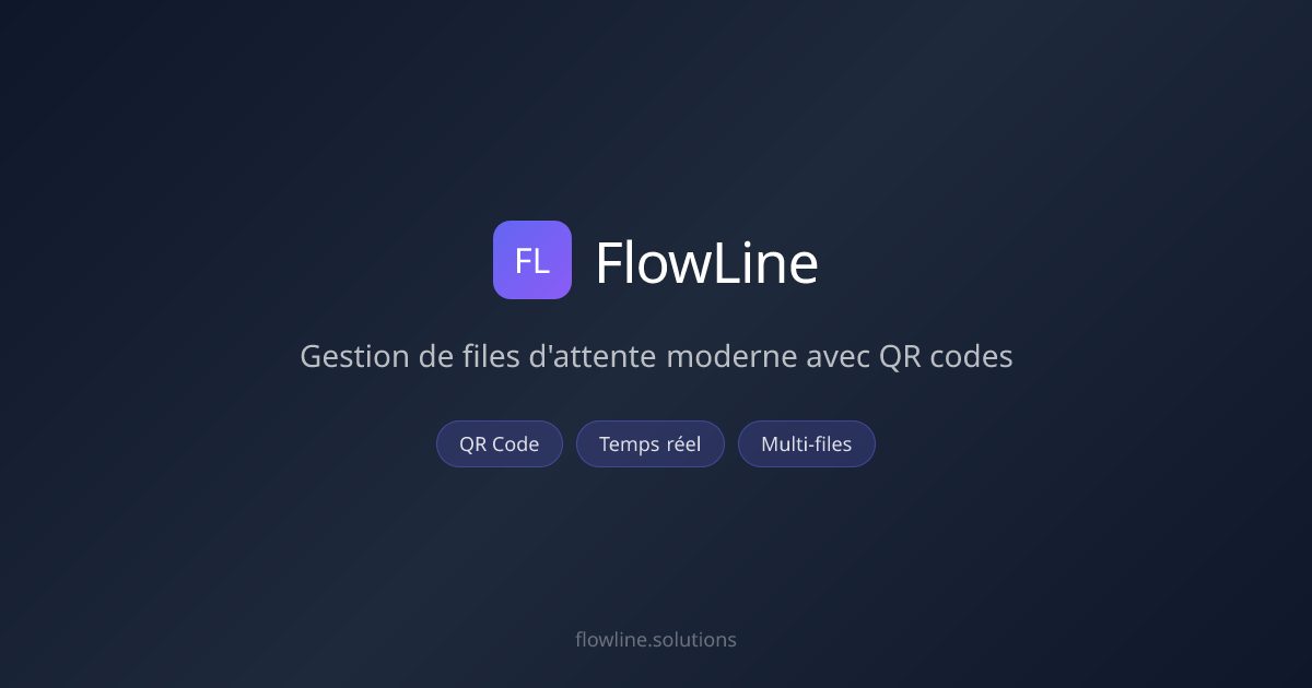 FlowLine - Gestion de files d'attente